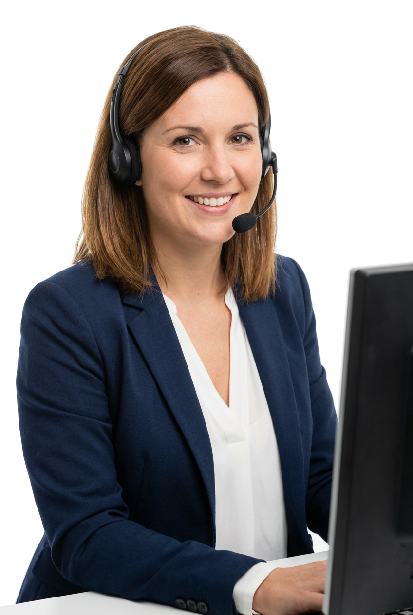 Professional operator providing live answering service